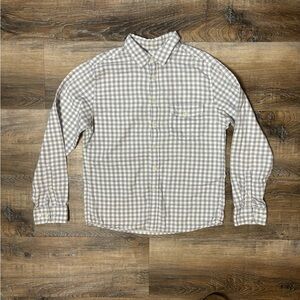 Men's Gray Checkered Shirt